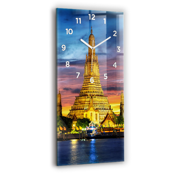 Reloj vertical Templo en Bangkok Tailandia - espejomat.es