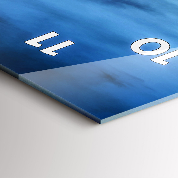 Reloj vertical Templo en Bangkok Tailandia - espejomat.es