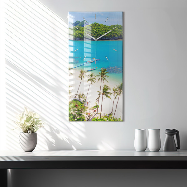 Reloj vertical Parque nacional de Tailandia - espejomat.es