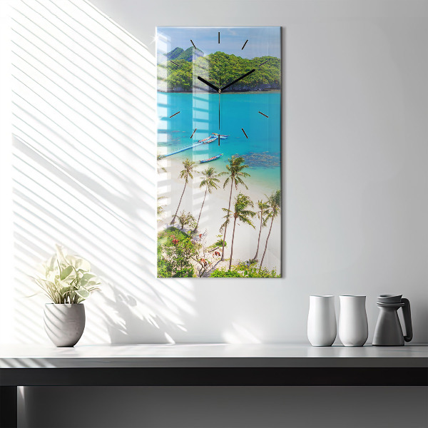 Reloj vertical Parque nacional de Tailandia - espejomat.es