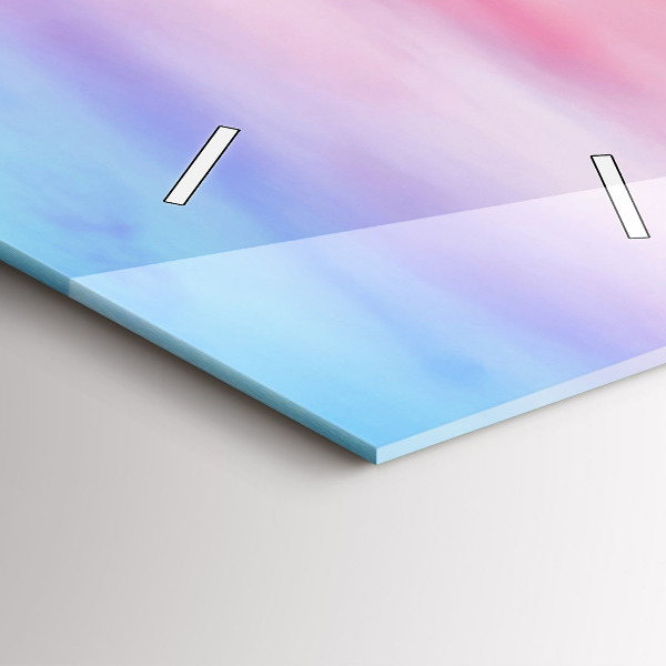 Reloj vertical Vista de montaña Islandia - espejomat.es