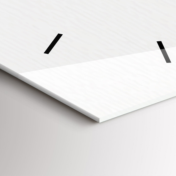 Reloj de vidrio vertical Ciudad de dibujos animados - espejomat.es