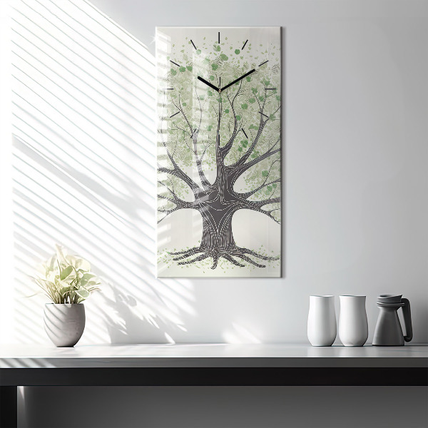 Reloj vertical Árbol grande naturaleza - espejomat.es