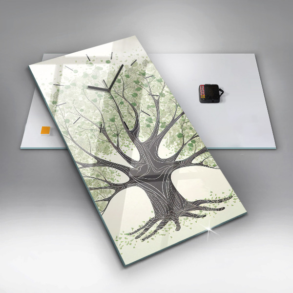 Reloj vertical Árbol grande naturaleza - espejomat.es