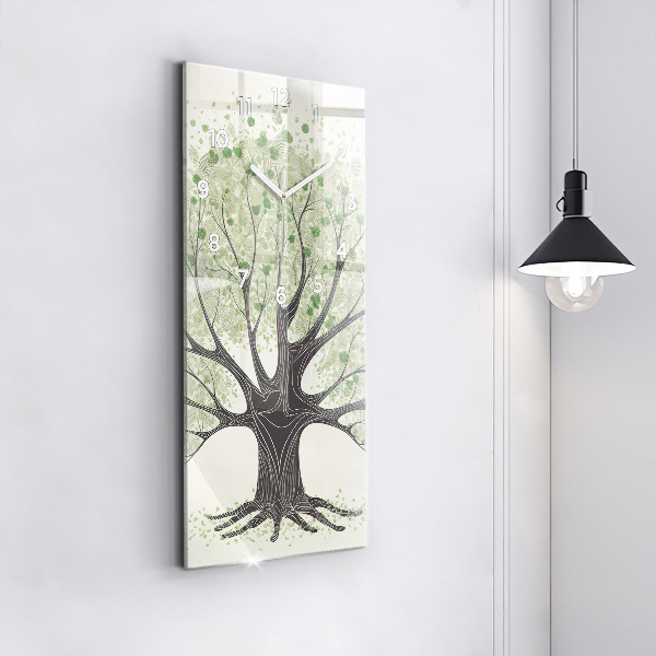 Reloj vertical Árbol grande naturaleza - espejomat.es