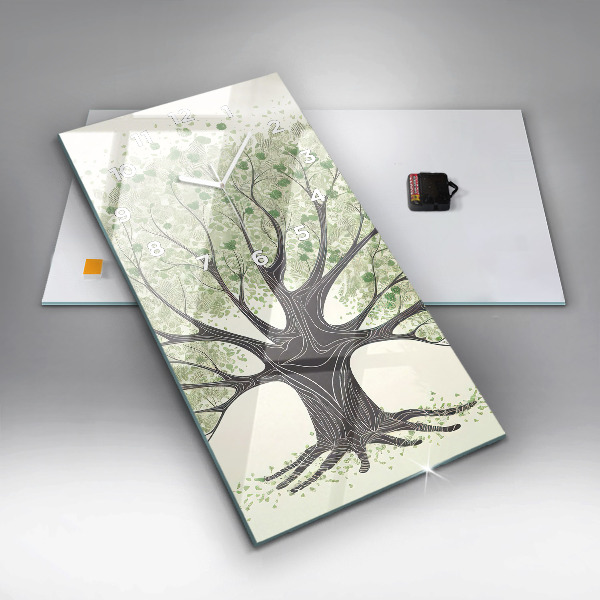Reloj vertical Árbol grande naturaleza - espejomat.es
