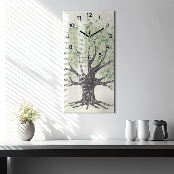 Reloj vertical Árbol grande naturaleza - espejomat.es