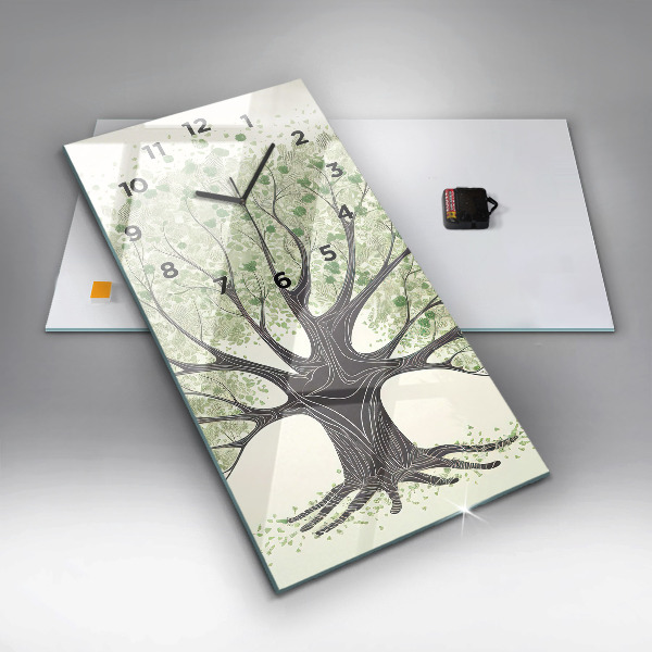 Reloj vertical Árbol grande naturaleza - espejomat.es