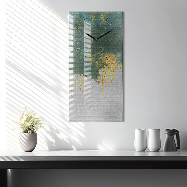 Reloj vertical Patrón decorativo - espejomat.es