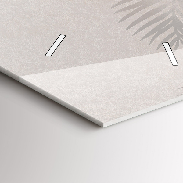 Reloj vertical Hojas tropicales - espejomat.es