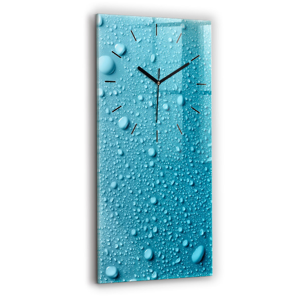 Reloj vertical Gotas de agua - espejomat.es