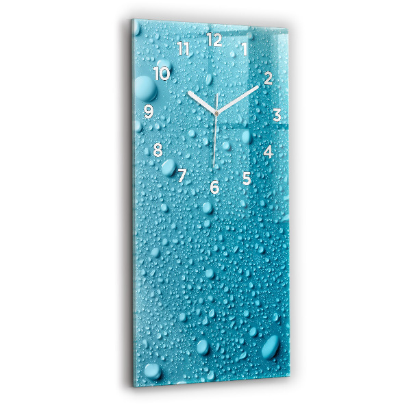 Reloj vertical Gotas de agua - espejomat.es