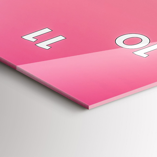 Reloj vertical Cielo degradado - espejomat.es