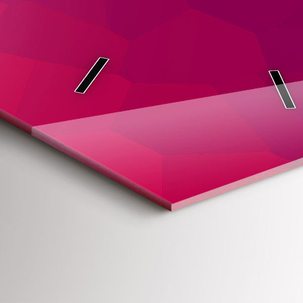 Reloj de vidrio vertical Amanecer - espejomat.es