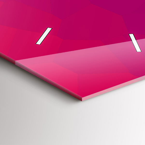 Reloj de vidrio vertical Amanecer - espejomat.es