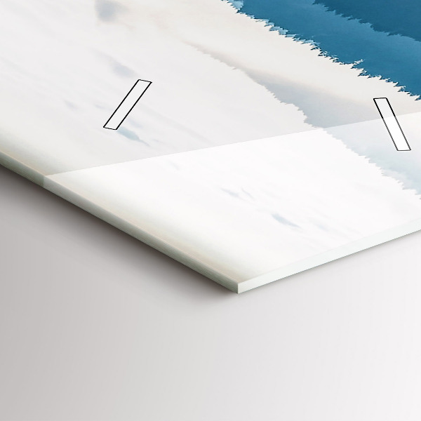 Reloj vertical Paisaje de montaña - espejomat.es