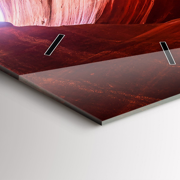 Reloj de vidrio vertical Cañón de arena - espejomat.es