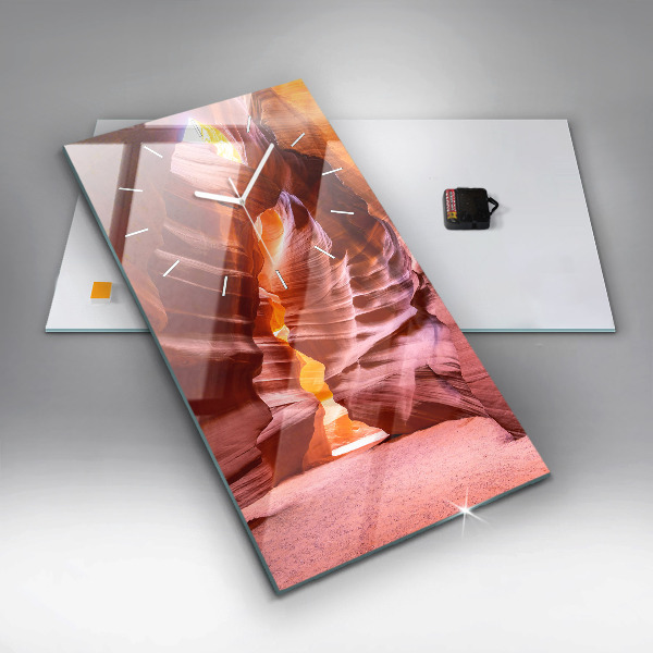 Reloj de vidrio vertical Cañón de arena - espejomat.es