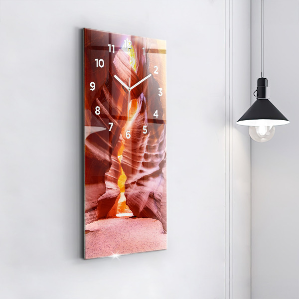 Reloj de vidrio vertical Cañón de arena - espejomat.es