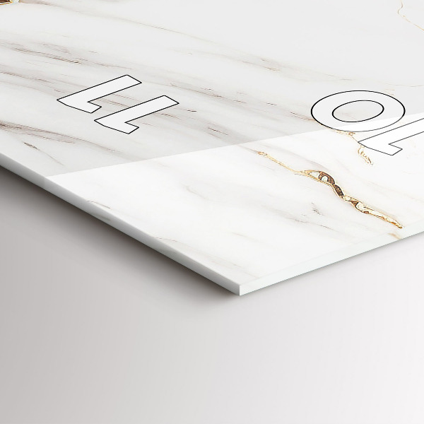 Reloj vertical Mármol decorativo - espejomat.es