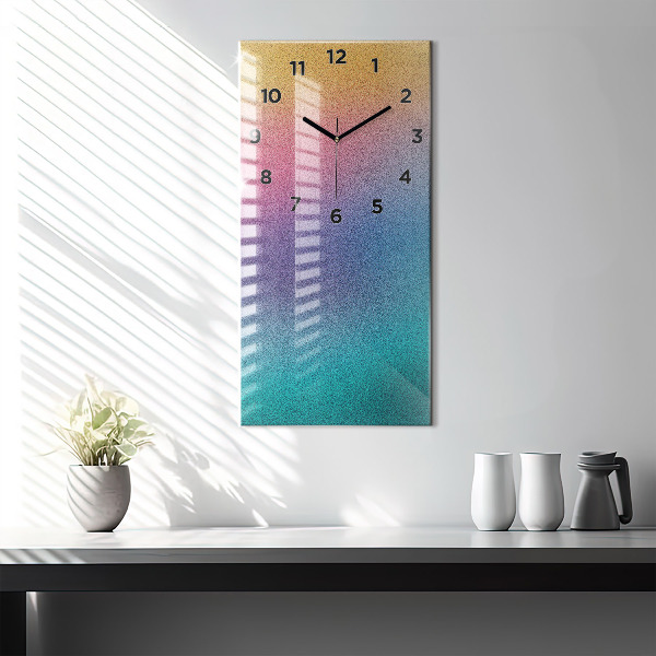 Reloj vertical Patrón degradado - espejomat.es