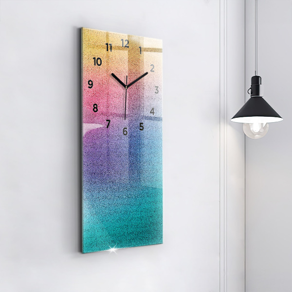 Reloj vertical Patrón degradado - espejomat.es
