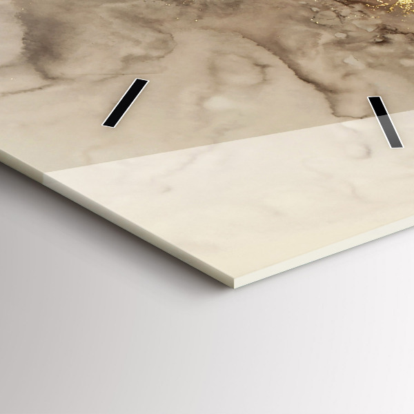 Reloj vertical Arte moderno beige - espejomat.es