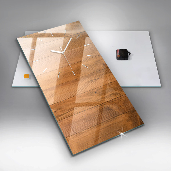 Reloj vertical Tablas de madera - espejomat.es