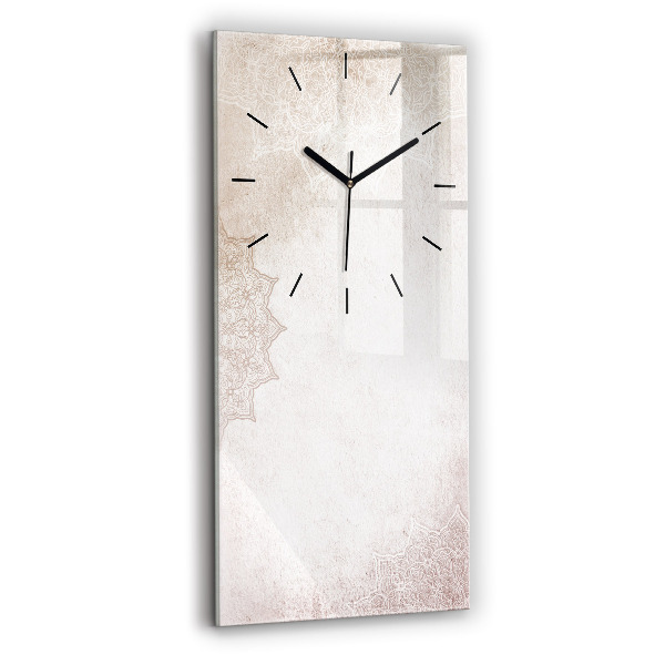 Reloj vertical Patrón decorativo - espejomat.es