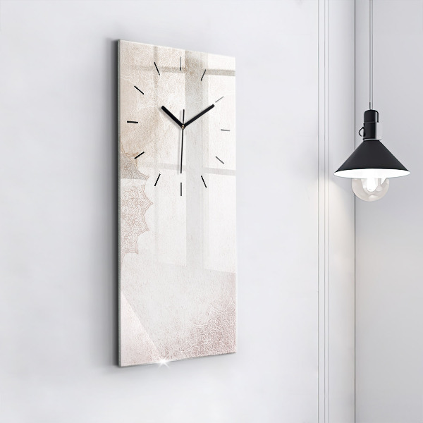 Reloj vertical Patrón decorativo - espejomat.es