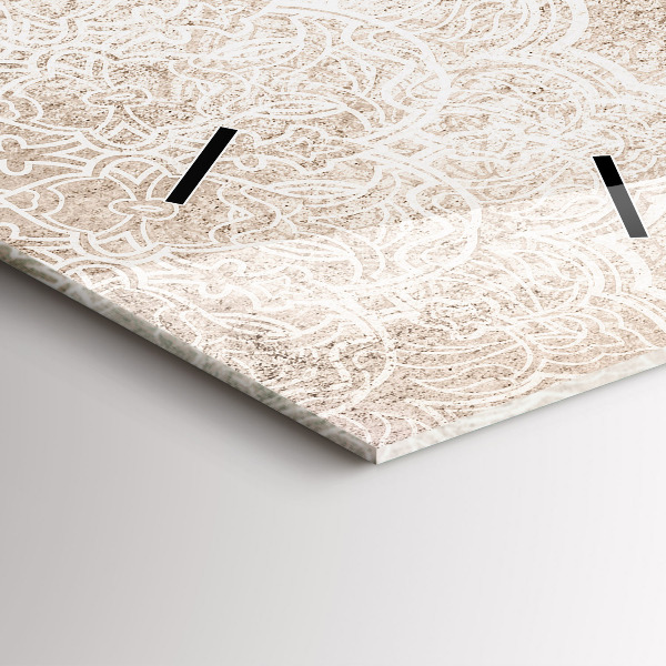 Reloj vertical Patrón decorativo - espejomat.es