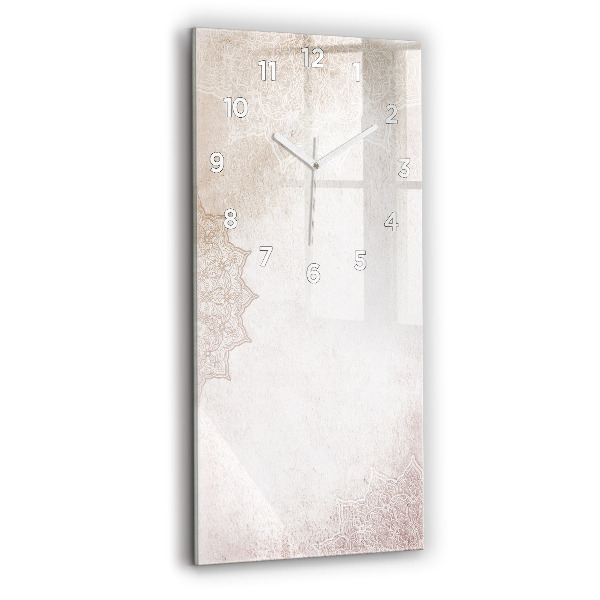 Reloj vertical Patrón decorativo - espejomat.es