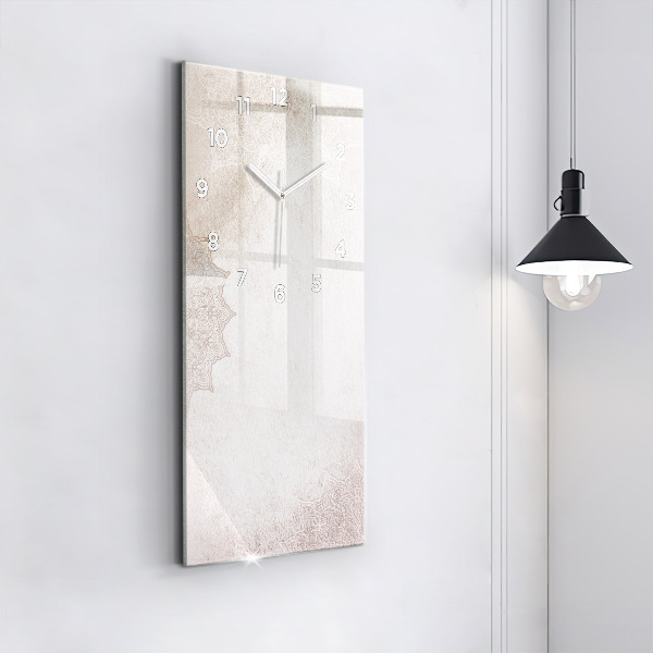 Reloj vertical Patrón decorativo - espejomat.es