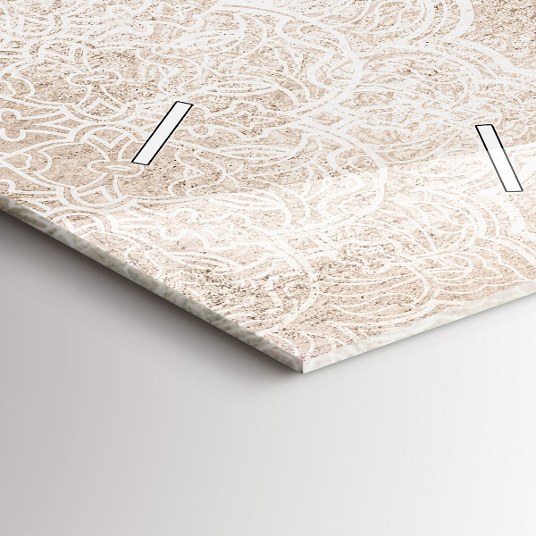 Reloj vertical Patrón decorativo - espejomat.es