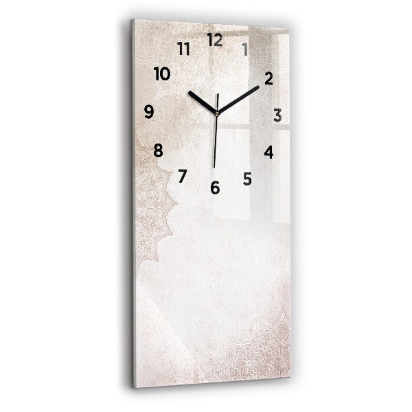 Reloj vertical Patrón decorativo - espejomat.es