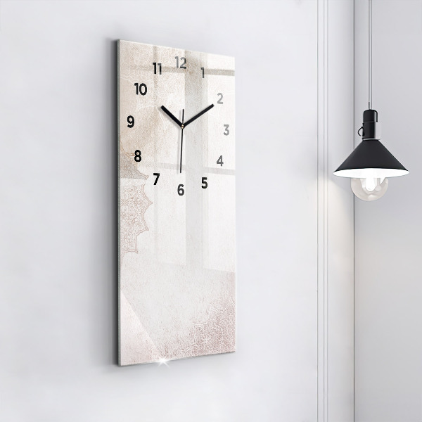 Reloj vertical Patrón decorativo - espejomat.es