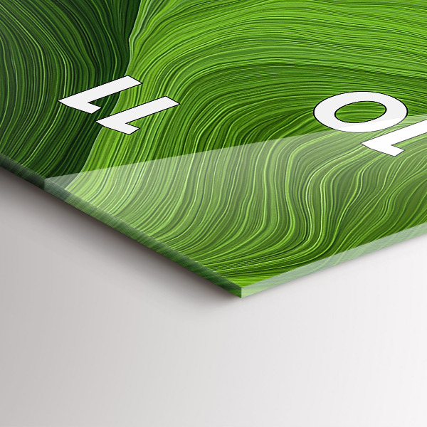 Reloj vertical Olas modernas - espejomat.es