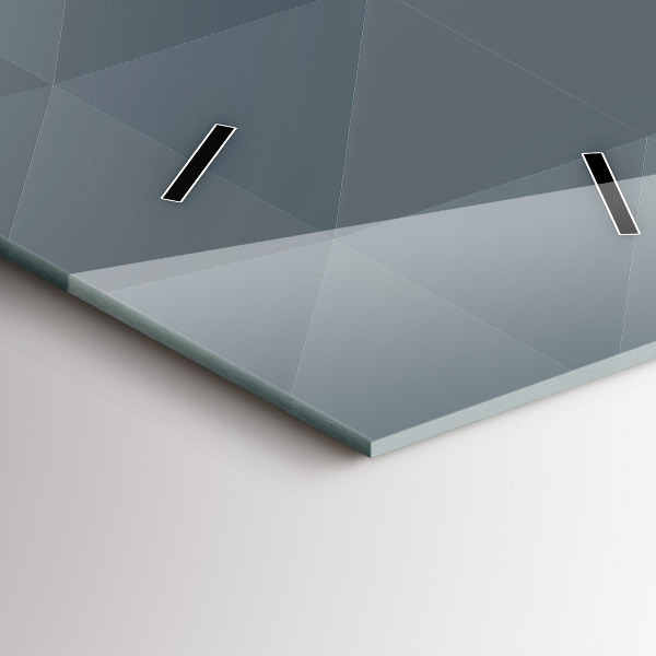 Reloj vertical Abstracción gris - espejomat.es