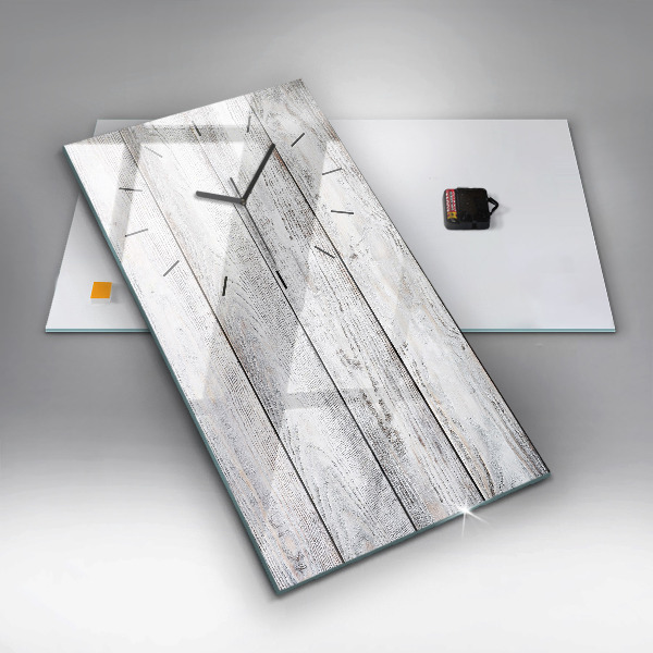 Reloj vertical Tablas pintadas - espejomat.es