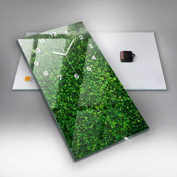 Reloj vertical Hojas de seto - espejomat.es