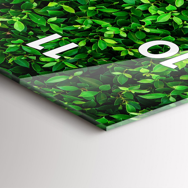 Reloj vertical Hojas de seto - espejomat.es