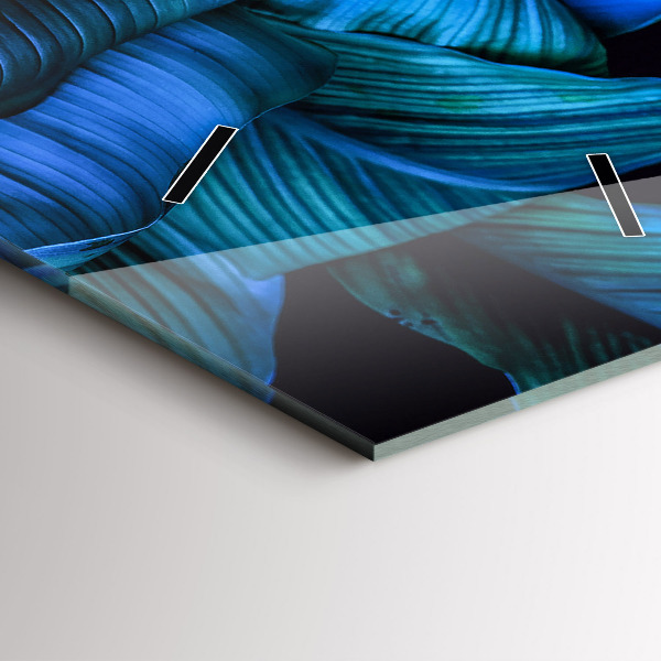 Reloj vertical Naturaleza tropical - espejomat.es