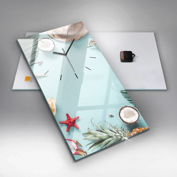 Reloj vertical Composición de verano - espejomat.es