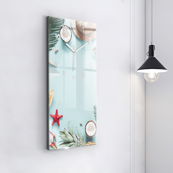 Reloj vertical Composición de verano - espejomat.es