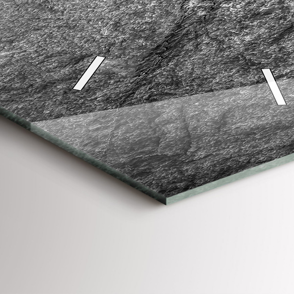 Reloj vertical Roca volcánica - espejomat.es