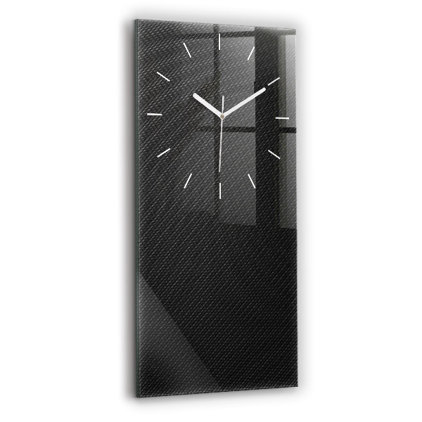 Reloj de vidrio vertical Abstracto oscuro - espejomat.es