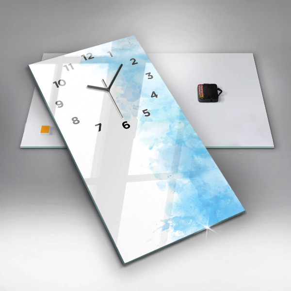 Reloj vertical Manchas pintadas - espejomat.es