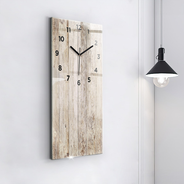Reloj vertical Paneles de madera - espejomat.es