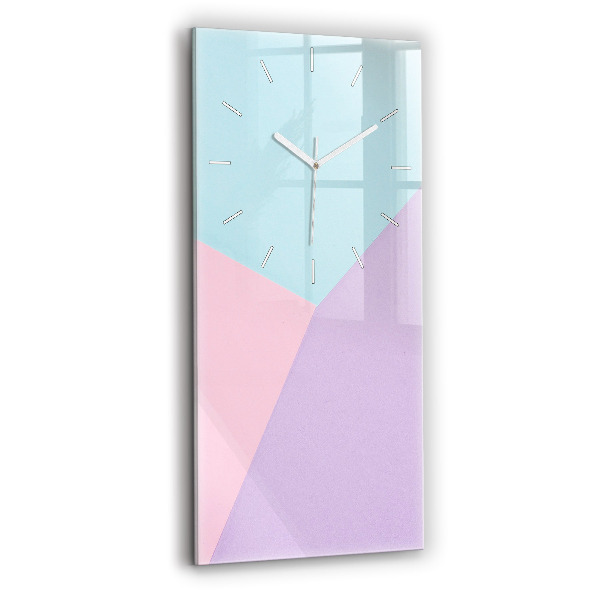 Reloj vertical Patrón pastel - espejomat.es