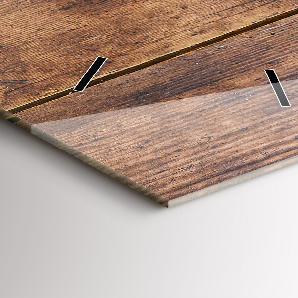 Reloj vertical Madera rústica - espejomat.es